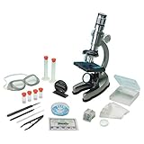 Schülermikroskop 100x – 900x Lernmikroskop, beleuchtet, Zubehör