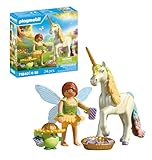 PLAYMOBIL | Magic Unicorns | Sammeleinhorn Regenbogenblume mit Fee | Mit austauschbarem Zubehör & magischen Details Kinder ab 4 Jahren | 71840
