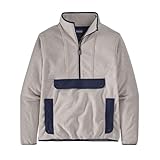 Patagonia Unisex Synch Anorak T-Shirt, Oatmeal Heather, S