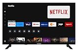 TELEFUNKEN Fernseher 40 Zoll Smart TV Powered by TiVo (Full HD, HDR, Triple-Tuner, HD+ 6 Monate inkl.) D40F751X7CW