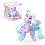 Galupy Rainbow Unicorn Collector Edition Sunny - Einhorn Spielzeug zu Sammeln, Einhorn Figuren mit Glitzerflügeln & Swarovski Kristal - mädchen Geschenke 3 Jahre