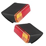 APSMOTIV Paar hinterer Kombinations -Traktor -Rücklichterbaugruppe für David Brown | Fiat | Ford New Holland Traktoren Traktor -Rücklichter