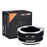 K&F CONCEPT PRAKTICA - NEX Objektiv Mount Adapter Ring für Praktica Mount Objektive auf Sony NEX Kamera Adapterringe Objektive Kamera Zubehör PRAKTICA-NEX