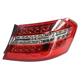YHAINI Rückleuchten Rückleuchte für die linke/rechte Seite für Mercedes E-Klasse W212 E350 E400 2009 2010 2011 2012 2013. Rücklicht-Bremsleuchte für mit(Outside-right)