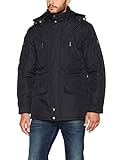 Wellensteyn Herren Jacke Golfjacke - Winter GJW - 44 - DB, Einfarbig, Gr. Medium, Blau (Dunkelblau Db)