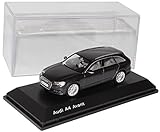 Generisch A*u*d*i A4 B9 Avant Kombi Daytona Grau Schwarz Ab 2015 1/43 Spark Modell Auto