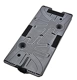 FSProdukte Ersatzplatte Tuchträger geeignet für Ihren Vorwerk Kobold SP600 SP 600 Saugwischer und Vorwerk Akku-Saug­wischer SPB100 SPB 100