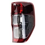Rücklicht Heckleuchte Rückleuchte für Ford Ranger MK5 T6 2011-2018, Auto Heckklappe Rückleuchten Linke Rechte Rücklichter,Black Background- Right