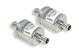 2 x Gasfilter FL01S 12x12mm - Filter für Autogas, LPG/CNG Gasanlagen - universell einsetzbar für alle Fahrzeuge und Gasanlagen (z.B. KME, BRC, Stag u.a.)