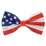 SHIPITNOW Amerikanische Flagge Fliege - Stars and Stripes USA Flagge - Original Blau, Rot und Weiß Herren Fliege