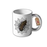 Tasse Bahnpolizei Bundesbahn Flügelradstern Bundesadlerstern Büro #31607