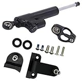 Lenkstabilisator für Elektroroller, XEBRAD Zubehör, for Blade GT GT+ Ll, for Teverun Fighter, 11 11+ Elektroroller(Black Black Damper2)