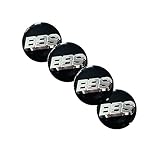 NURCIX 4 Stück Auto Radnabenkappen Aufkleber,Für BBS 70MM nabenkappen Radkappen Radnabenabdeckung Center Felgendeckel Zubehör,B