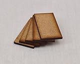WWS 40mm x 20mm MDF Miniatur Basen x 25 Modell Figuren Wargames