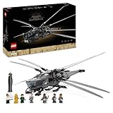 LEGO 10327 Icons Dune Atreides Royal Ornithopter, Set zum Sammeln für Erwachsene, Film-Geschenk für Männer, Frauen und Fans, Modell-Flugzeug mit 8 Figuren, darunter Paul Atreides und Baron Harkonnen
