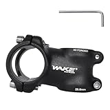 Fahrradlenker Vorbau 35mm/45mm/60mm, ±7° Einstellbar, Aluminium Lenkererhöhung Fahrrad für 31,8mm Lenker, Vorbau Fahrrad mit Sechskantschlüssel, Ideal für Rennrad, Mountainbike, BMX (45mm)