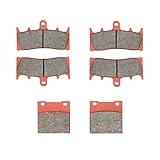 MEXITAL Bremsbeläge Vorne + Hinten für Ninja ZX 7R (ZX 750 P) (96-03) ZRX 1100 (ZR 1100 C) (97-00) ZRX 1200 R/S (01-08) ZX12R (ZX 1200 A/B) (00-03)