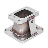 Universal-Flansch Adapter T25 auf T4 Turbo-Krümmer, Edelstahl Umwandlung, Adapter T25 auf T4, Universal für Autos