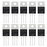 ALLECIN 10 Stück IRLZ34N IRLZ34 IRLZ34NPBF MOSFET-Transistoren 30A 55V N-Kanal-Leistungs-Mosfets-Transistor 30 Ampere 55 Volt TO-220