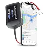 GpsLive Geo Track GPS Tracker Auto, Wohnmobil, Kfz | Made in Europe | Einfache Installation | Livetracking mit App | Keine SIM benötigt | GPS Tracker Sender | Peilsende