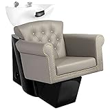 Rückwärtswaschbecken GABBIANO Berlin Friseur Barbier Friseursalon Friseurmöbel GRAU