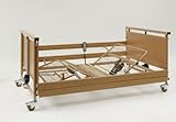 Burmeier Pflegebett Allura II 120, mit Holzseitengitter