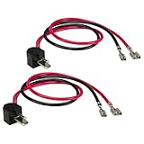 tomzz Audio 7134-002-2 Lautsprecheradapter (2er Set) auf DIN kompatibel mit Mercedes bis 2006