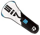 TaylorMade 2021 Golf Sim2 Rescue Hybrid-Schlägerhaube, Schwarz/Weiß/Blau/Limettengrün