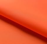 Markisenstoff Plane Zeltstoff Sonnensegel Persenningstoff Wasserabweisend (Orange) | Grundpreis pro qm: € 5,93