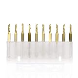 Shenyitool Hardwaretools Zapfenschneider Holz Ausklinkfräsmaschine Joint Fräser CNC 1/2 Shank Flush Trim Fräser Hartmetall-Fräser Gravur Bit Werkzeug (Size : 3.175x22mm)