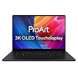 ASUS ProArt P16 H7606WM Laptop | 16" 2,8K WQUXGA 16:10 120Hz OLED Touch Display | AMD Ryzen AI 9 HX 370 | 32GB RAM | 1TB SSD | NVIDIA RTX 5060 | Win11 Home | QWERTZ | Nano Black