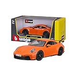 Bburago - Porsche 911 GT3 - Realistisches Modellauto im Maßstab 1:24 (zufällige Auswahl aus den verfügbaren Farben), offizielle Porsche-Lizenz, empfohlenes Alter 3+ Jahre