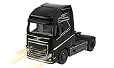 siku 6731, Volvo FH16 LKW, 1:32, Metall/Kunststoff, Schwarz, Ferngesteuert, Ohne Fernsteuermodul, Steuerung via App oder Gaming Controller möglich
