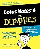 Lotus Notes R6 For Dummies