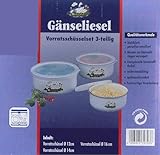 Vorratsschüssel Set 3-teilig Motiv Gänseliesel