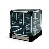 Infinity Spiegel Nachtlicht - 4D Acryl Würfel LED Nachttischlampe, Abyss Effekt Touch Dimmbares Stimmungslicht, Wiederaufladbare USB-C Gamer Schreibtisch Dekor, Futuristisches Ambientelicht für