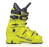 Fischer Unisex Jugend, gelb, Junior Skischuhe RC4 70 JR Thermoshape, 25.5, 255