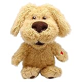 Relsy Offizieller Talking Tom and Friends Mini Talking Ben 10" Sprechendes und animiertes interaktives Kuschelplüschtier für Kinder, 10 Zoll / 25 cm hoch