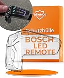 WHEELOO Schutzhülle für Bosch LED Remote I transparent & wasserabweisend I Ebike Steuereinheit Hülle kratzfest & spiegelfrei I E-Bike Schutz Cover für Smart System I Displayschutz Zubehör für E Bike