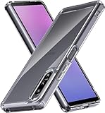X-Dision Gehäuse Kompatibel mit Sony Xperia 10 V,Stoßfestem Transparentem TPU,[Advanced Drop Protection,HD Clear und Air Cushion Safeguard] für Sony Xperia 10 V