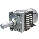 ALPS 4-Fach Potentiometer mit Motor 100K Log RK16814MG Dreh-Poti 100KAx4 Ohm RK16814MGA0K