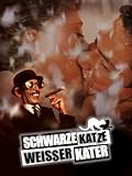 Schwarze Katze, weißer Kater
