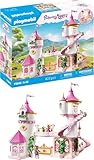 PLAYMOBIL | Princess Magic | Prinzessinnenschloss mit Königspaar | Prinzessinnen Spielzeug | Schloss Spielset | Märchen Spielzeug für Kinder ab 4 Jahren | 71845
