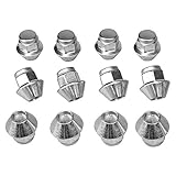 20 Radmuttern Rad Muttern M12x1,5 Kegel I D 28mm I Für ORIGINAL FORD Alufelgen I Edelstahlkappe
