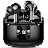 Bluetooth Kopfhörer, 50Std 3D-Stereo Kopfhörer Kabellos Bluetooth 5.4, Tiefer Bass 3g Mini Wireless Earbuds, 4 ENC Noise Cancelling Mic, USB-C in Ear Ohrhörer, IP-X7 Wasserdicht Headphones Sport Gym