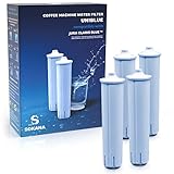 SOKANA 4 Wasserfilter CMF001 Claris Blue Ersatz für Kaffemaschinen Jura Impressa A1 A5 A9 F8 F50 Classic ENA 4 C50 J9 J90 Z7 GIGA 5, TÜV SÜD Zertifizierte