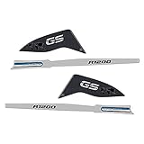 labelbike - 3D Harz Aufkleber Handprotektoren kompatibel mit BMW R 1200 GS 2013-2018 grau-grau