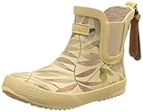 Bisgaard Unisex Kinder Baby Rubber Rain Boot, beige Leaves, 30 EU