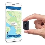 GPS Tracker Echtzeit Tracking Mini GPS Ortungsgerät Magnetischer Peilsender für Auto, Kinder, 1500mAh-Akku Wasserdicht Kostenlose APP/Web-Plattform