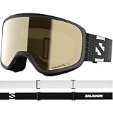Salomon AKSIUM 2.0 ACCESS LBF Goggles, Unisex Anti-Fog Ski Goggles For Snowboarding and Outdoor Sports